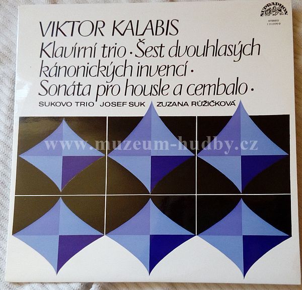 Viktor Kalabis - Sukovo Trio, Josef Suk, Zuzana Růžičková ‎