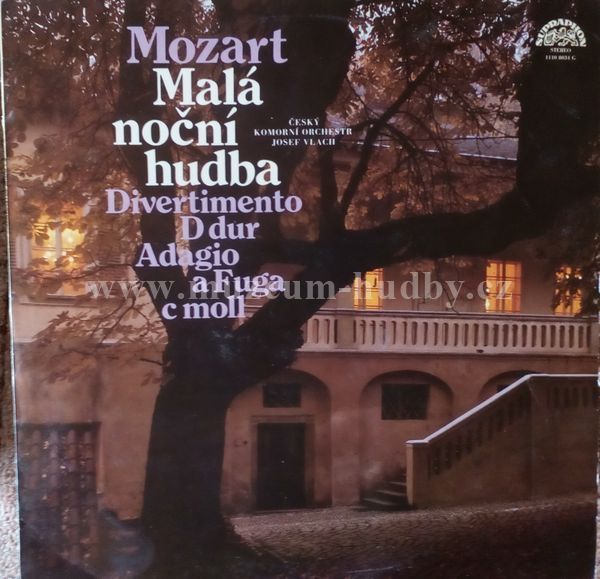 Wolfgang Amadeus Mozart / Český Komorní Orchestr Umělecký Vedoucí Josef Vlach