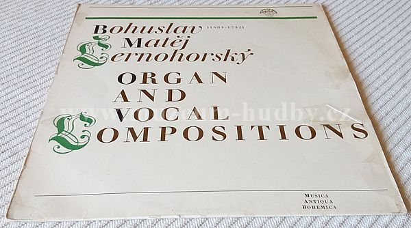 Bohuslav Matěj Černohorský - Josef Veselka, Václav Rabas, Český Filharmonický Sbor Brno, Pražští Komorní Sólisté