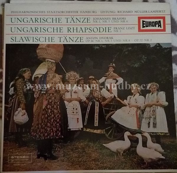 Philharmonisches Staatsorchester Hamburg, Richard Müller-Lampertz, Johannes Brahms, Franz Liszt, Anton Dvorak