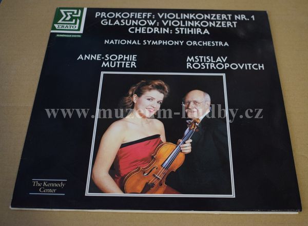 Prokofieff - Glasunow, Chedrin, National Symphony Orchestra, Anne-Sophie Mutter, Mstislav Rostropovitch