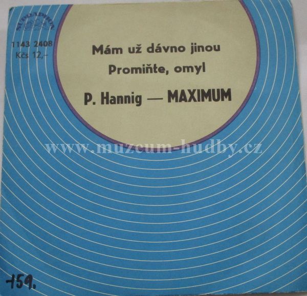 P. Hannig - Maximum