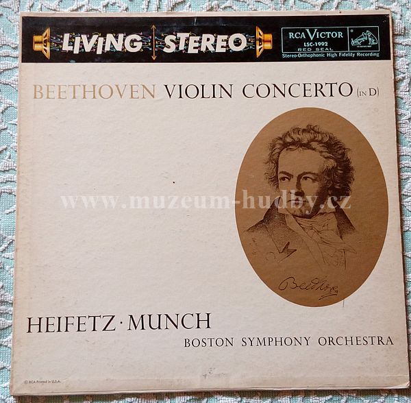 Beethoven, Heifetz • Munch, Boston Symphony Orchestra
