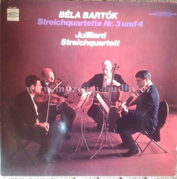 Béla Bartók, Juilliard Streichquartett