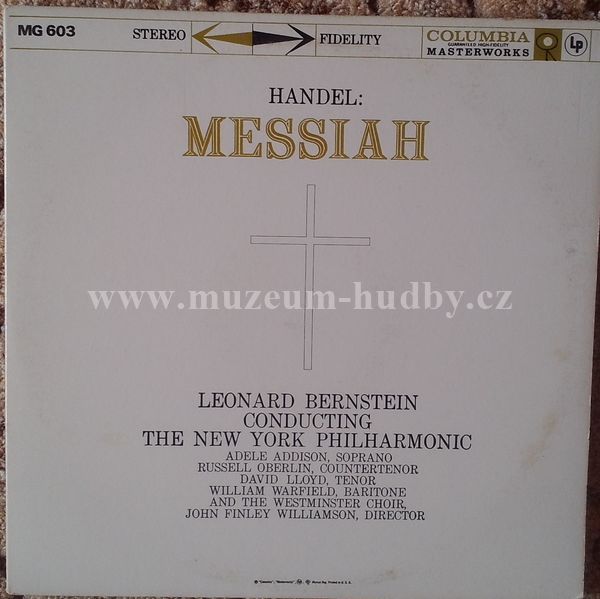 Handel / Leonard Bernsteinn / The New York Philharmonic