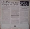 Johannes Brahms-Juilliard String Quartet / Leon Fleisher ‎– Piano Quintet In F Minor, Op. 34