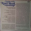 Karel Vacek-Národní umělec Karel Vacek vzpomíná