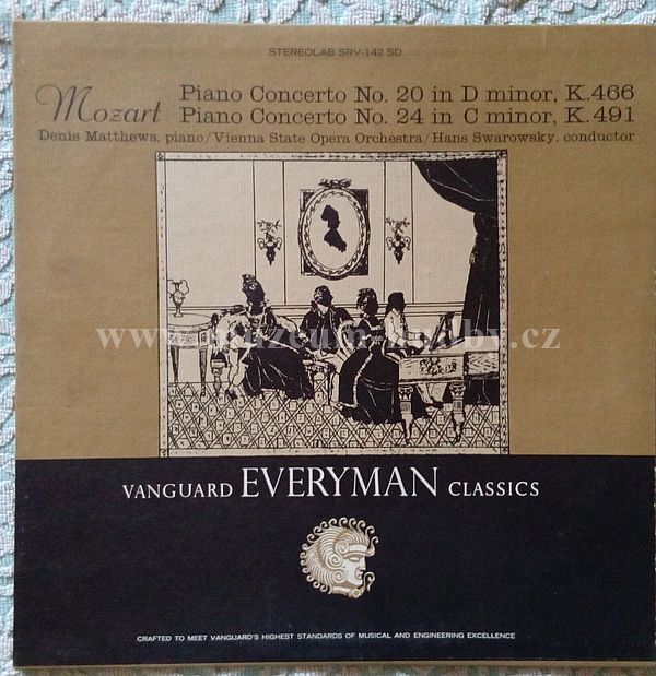 Mozart, Denis Matthews, Vienna State Opera Orchestra, Hans Swarowsky