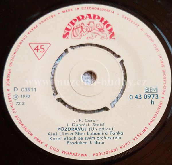 Orchestr Karla Vlacha, Aleš Ulm