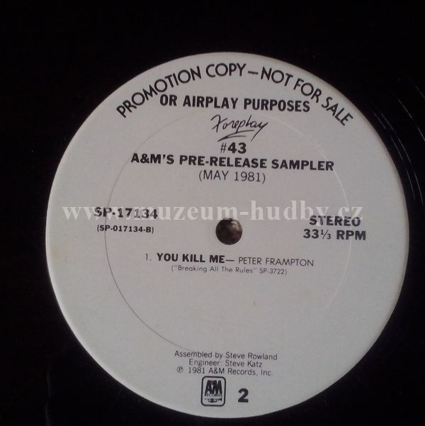 Squeeze / Peter Frampton / Robert Williams / ...