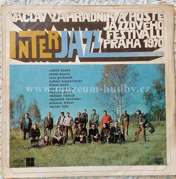 Václav Zahradník A Hosté Jazzového Festivalu Praha 1970