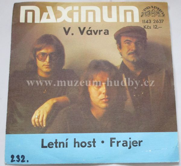 V. Vávra, Maximum