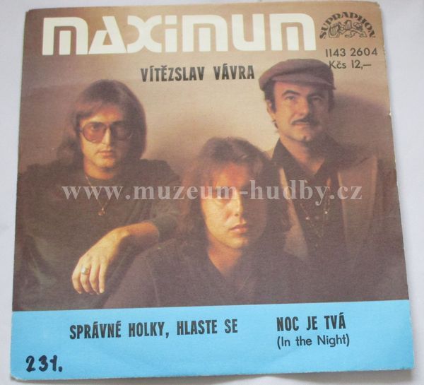 Vítězslav Vávra, Maximum