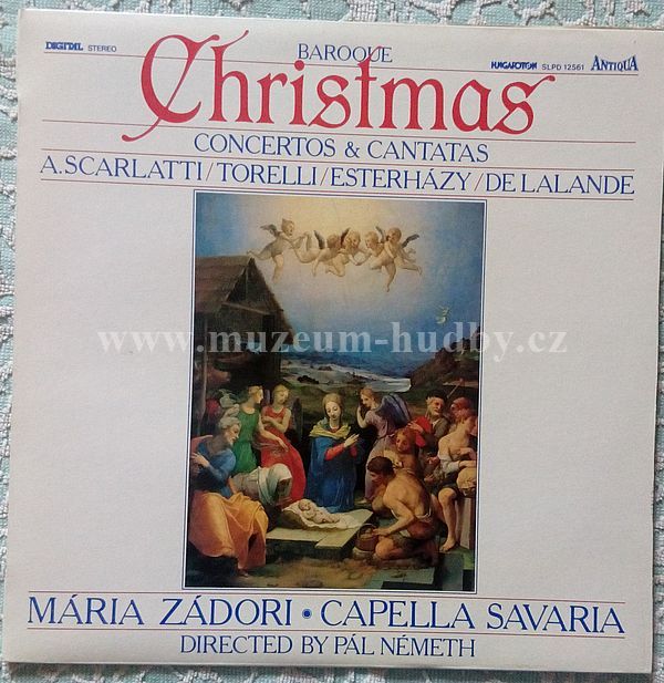A. Scarlatti, Torelli, Esterházy, Delalande, Mária Zádori, Capella Savaria, Pál Németh