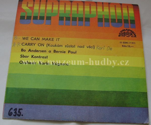 Bo Andersen a Bernie Paul / Orchestr Karla Vágnera