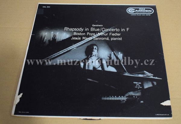 Gershwin / Arthur Fiedler, Boston Pops Orchestra, Jesus Maria Sanroma ‎