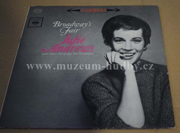 Julie Andrews With Henri René And His Orchestra ‎