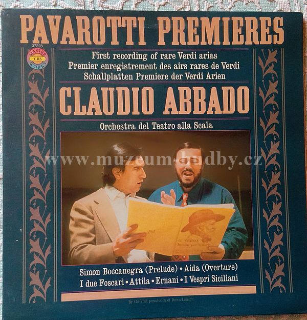 Pavarotti, Claudio Abbado, Orchestra Del Teatro Alla Scala