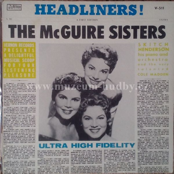 The McGuire Sisters / Skitch Henderson & His Orch.