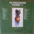 Various-Na Posledním Vandru /1/: 24 Populárních Trampských Písniček