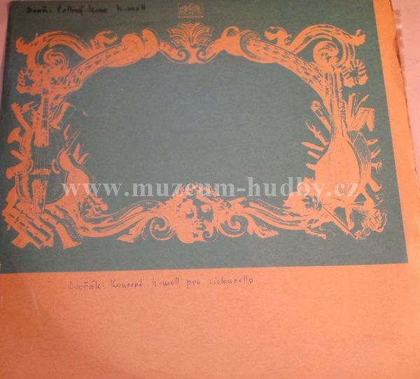 Antonín Dvořák — Mstislav Rostropovič - violoncello, Česká Filharmonie , Řídí Václav Talich