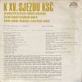 A. Hardt, F. Hanus, B. Pastorek, V. Šmeral, J. Švorcová, G. Vránová-Zpěv jistoty - K XV. sjezdu KSČ