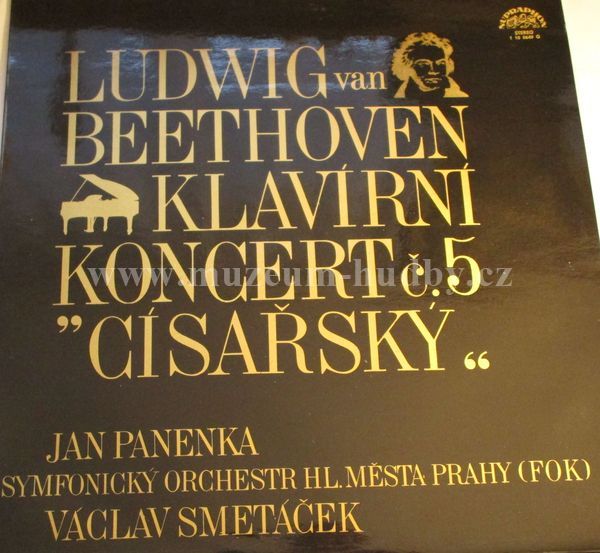Beethoven, Jan Panenka, Prague Symphony Orchestra Václav Smetáček