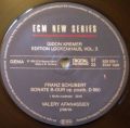 Gidon Kremer / Franz Schubert / Valery Afanassiev-Edition Lockenhaus Vol. 3 / Sonate B-Dur Op. Posth. D 960