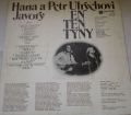 Hana A Petr Ulrychovi, Javory-Ententýny