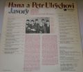 Hana A Petr Ulrychovi, Javory-Zpívání