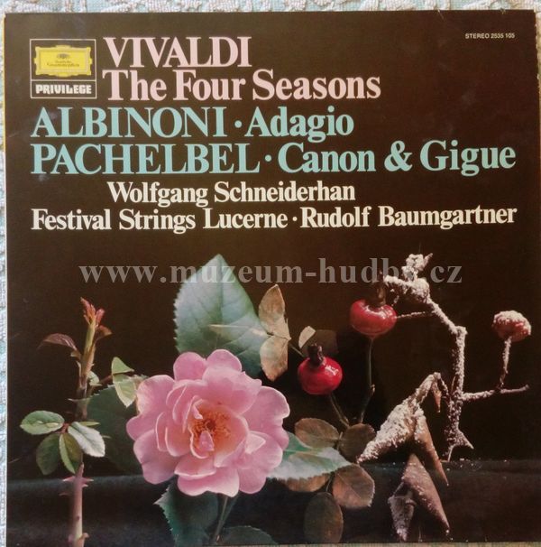 Johann Pachelbel / Antonio Vivaldi / Tomaso Albinoni - Wolfgang Schneiderhan, Festival Strings Lucerne, Rudolf Baumgartner