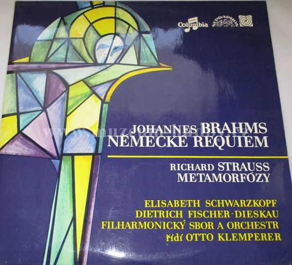 Johannes Brahms, Philharmonia Chorus & Philharmonia Orchestra, Otto Klemperer, Reinhold Schmid, Elisabeth Schwarzkopf, Dietrich Fischer-Dieskau, Ralph Downes, Richard Strauss