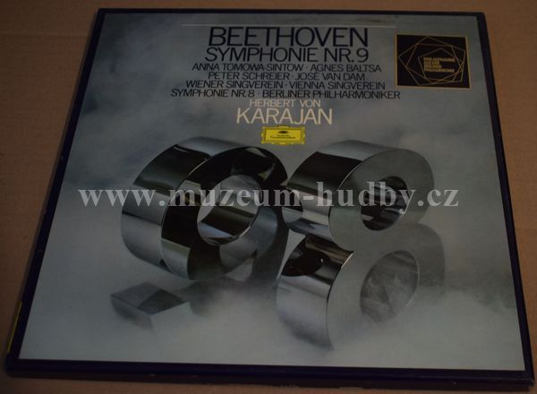 Ludwig van Beethoven, Herbert von Karajan, Anna Tomowa-Sintow, Agnes Baltsa, Peter Schreier, José van Dam, Wiener Singverein, Berliner Philharmoniker