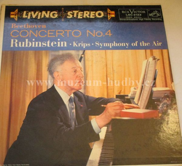 Ludwig Van Beethoven, Arthur Rubinstein, Josef Krips, Symphony Of The Air