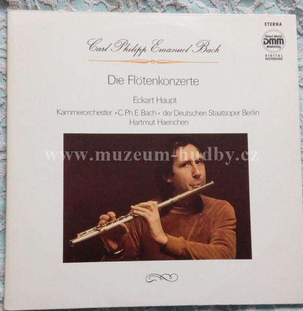 More Images  Carl Philipp Emanuel Bach, Eckart Haupt, Kammerorchester »C. Ph. E. Bach« Der Deutschen Staatoper Berlin* , Dirigent: Hartmut Haenchen