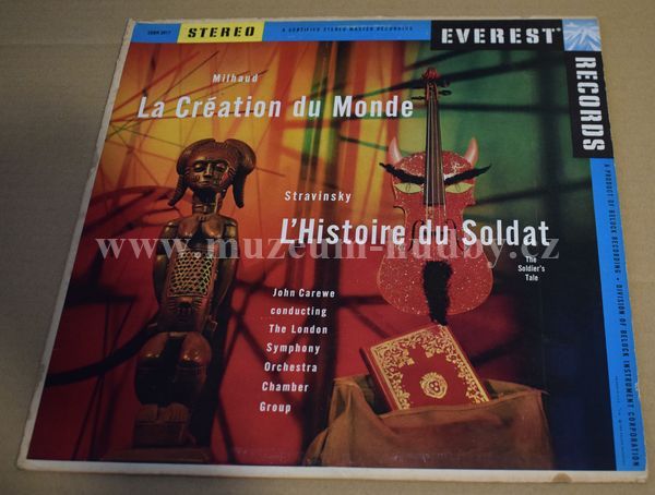 Milhaud, Stravinsky, John Carewe Conducting The London Symphony Orchestra Chamber Group