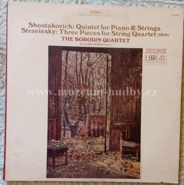 Shostakovich / Stravinsky - The Borodin Quartet & Lyubov Edlina