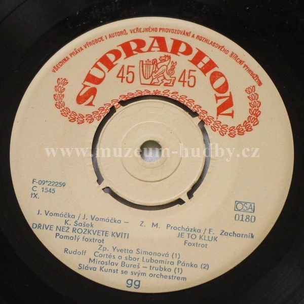 Sláva Kunst Se Svým Orchestrem