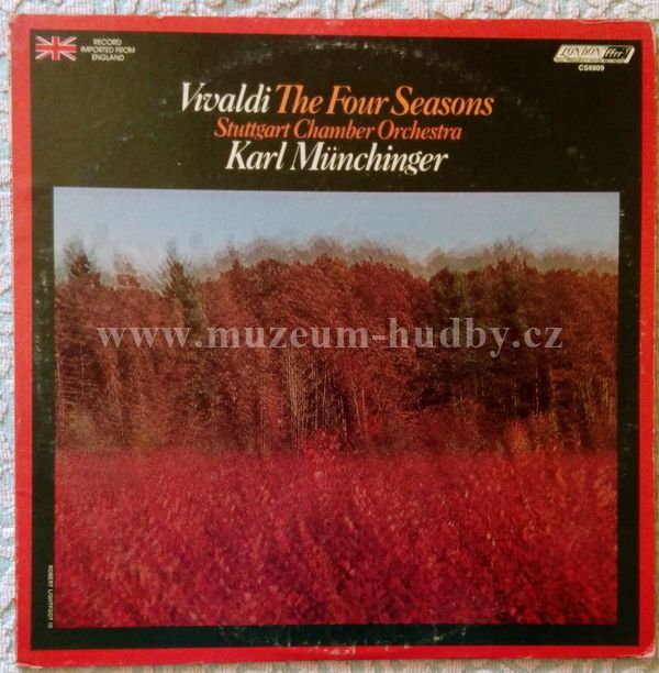 Vivaldi, Konstanty Kulka, Stuttgart Chamber Orchestra, Karl Münchinger