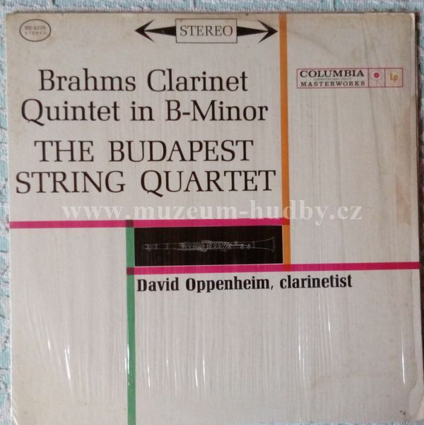 David Oppenheim / The Budapest String Quartet / Brahms
