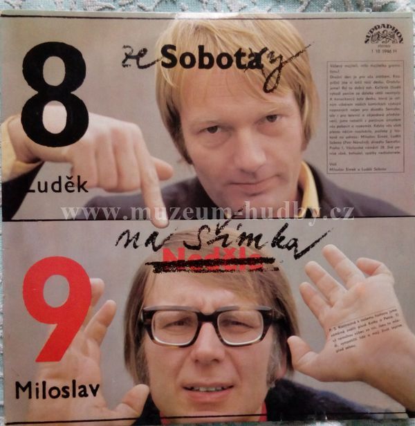 Luděk Sobota, Miloslav Šimek