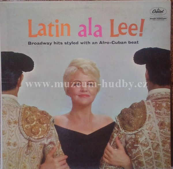 Peggy Lee With Jack Marshall's Music