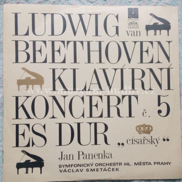 Ludwig van Beethoven, Jan Panenka, Symfonický Orchestr H. Města Prahy, Václav Smetáček