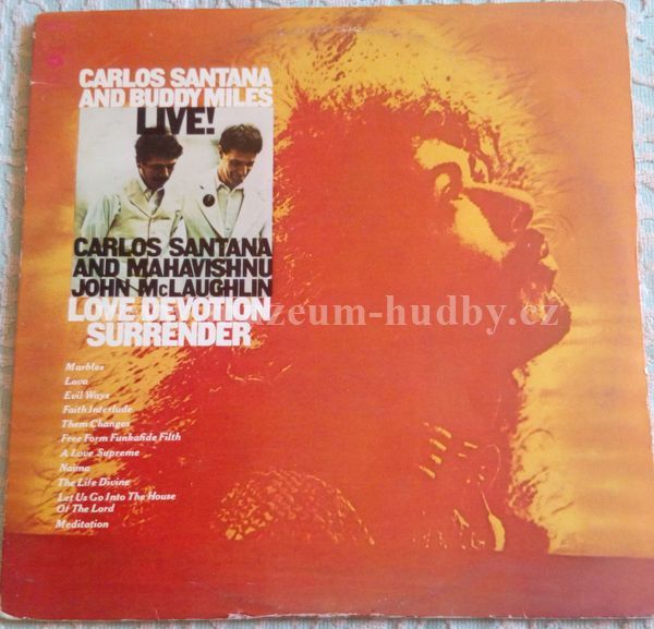 Carlos Santana And Buddy Miles And Mahavishnu John Mclaughlin