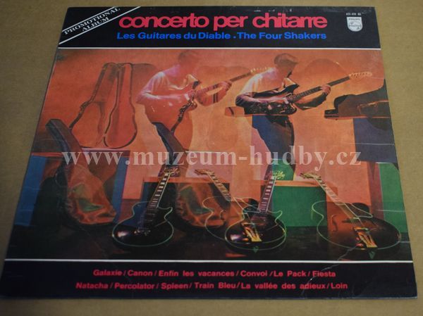 Four Shakers, Les Guitares