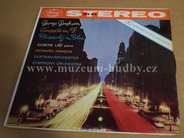 George Gershwin, Eugene List ; Howard Hanson, Eastman-Rochester Symphony Orchestra