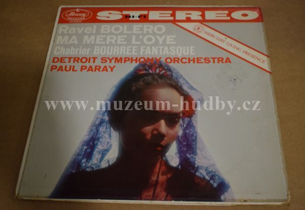 Ravel, Chabrier, Detroit Symphony Orchestra, Paul Paray