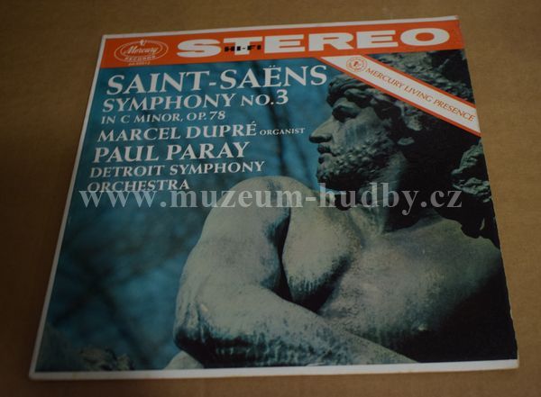 Saint-Saëns, Marcel Dupré, Paul Paray, Detroit Symphony Orchestr