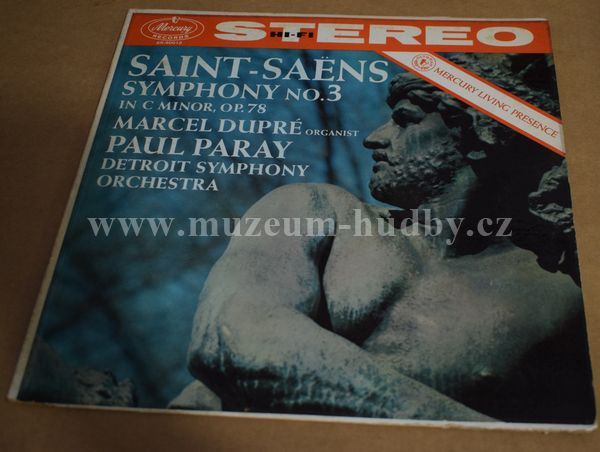 Saint-Saëns, Marcel Dupré, Paul Paray, Detroit Symphony Orchestra