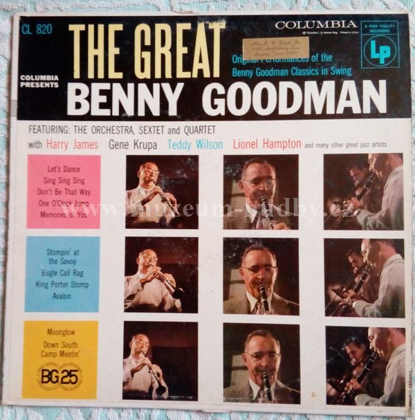 Benny Goodman, His Orchestra, Quartet and Sextet